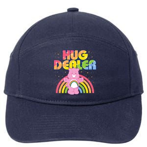 Hug Dealer Teddy Bear Rainbow 7-Panel Snapback Hat