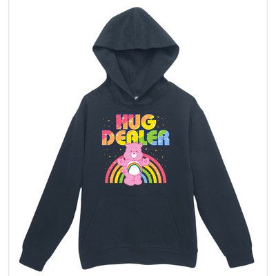 Hug Dealer Teddy Bear Rainbow Urban Pullover Hoodie