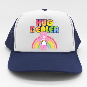 Hug Dealer Teddy Bear Rainbow Trucker Hat