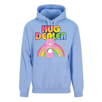 Hug Dealer Teddy Bear Rainbow Unisex Surf Hoodie