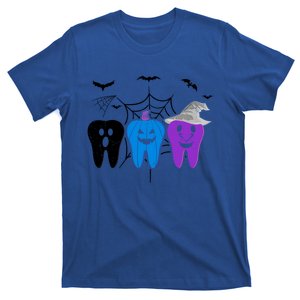 Halloween Dentist Teeth Ghost Pumpkin Witch Cute Dental Gift T-Shirt