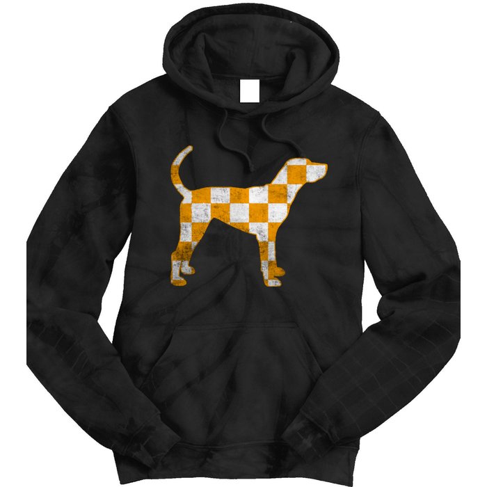 Hound Dog Tennessee Smokey Tie Dye Hoodie