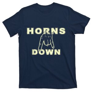 Horns Down Texas Tuck Fexas T-Shirt