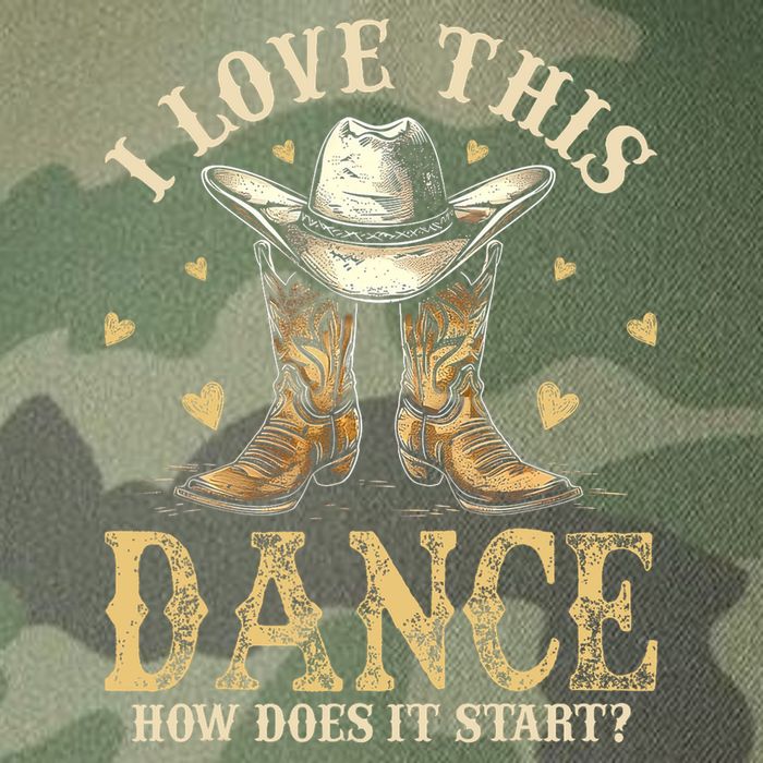 How Does This Dance Start Line Dancer Country Legacy Tie Dye Trucker Hat