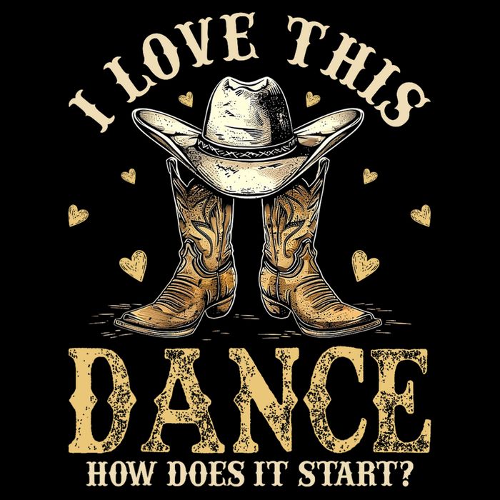 How Does This Dance Start Line Dancer Country Drawstring Bag