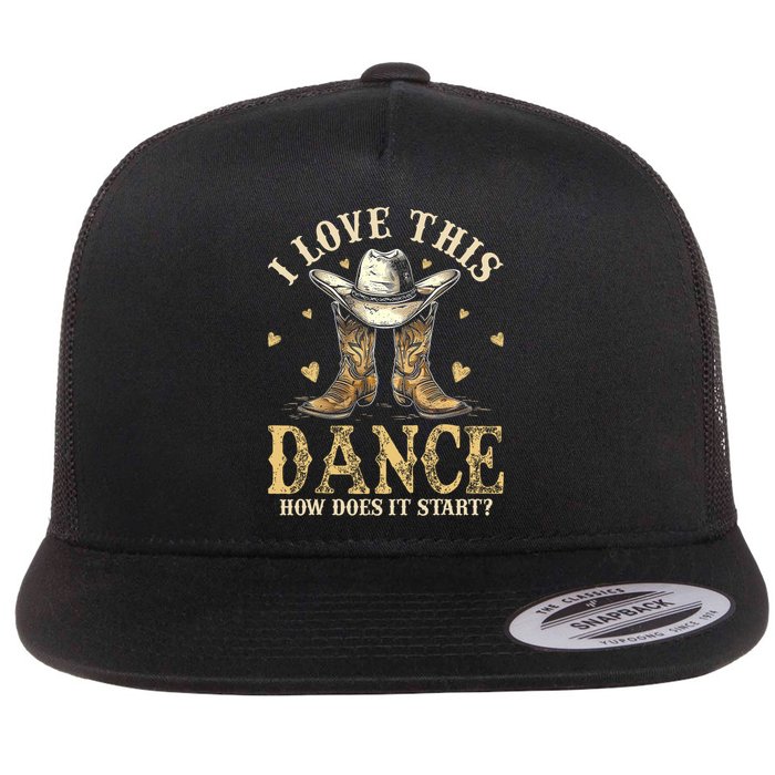 How Does This Dance Start Line Dancer Country Flatbill Hat