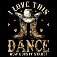 How Does This Dance Start Line Dancer Country Flatbill Hat