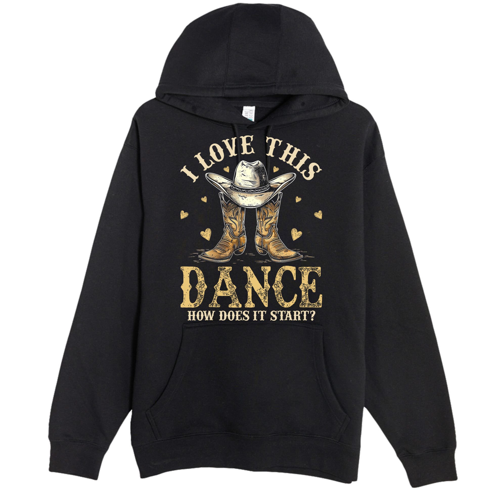 How Does This Dance Start Line Dancer Country Premium Pullover Hoodie