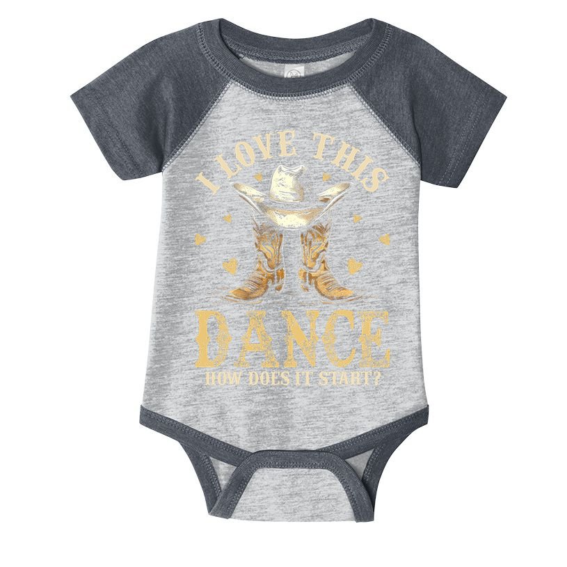 How Does This Dance Start Line Dancer Country Infant Baby Jersey Bodysuit