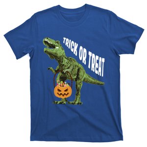 Halloween Dinosaur Tyrannosaurus T Rex Trick Or Treat Candy Gift T-Shirt