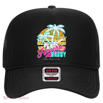 Hoochie Daddy Tropical Tactical Ar Gym & Fitness Surfing High Crown Mesh Back Trucker Hat