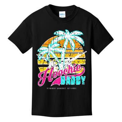 Hoochie Daddy Tropical Tactical Ar Gym & Fitness Surfing Kids T-Shirt