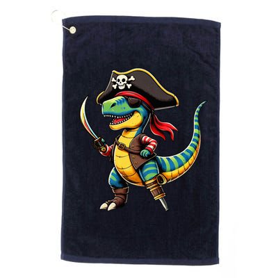 Halloween Dinosaur Trex Pirate Platinum Collection Golf Towel