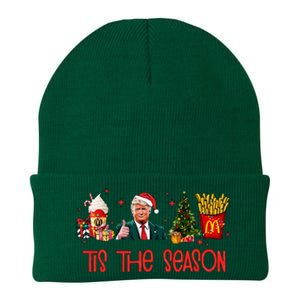 Humorous Donald Trump Tis The Season Trump Christmas Knit Cap Winter Beanie