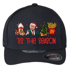 Humorous Donald Trump Tis The Season Trump Christmas Flexfit Unipanel Trucker Cap