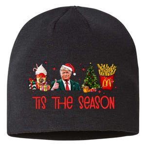 Humorous Donald Trump Tis The Season Trump Christmas Sustainable Beanie