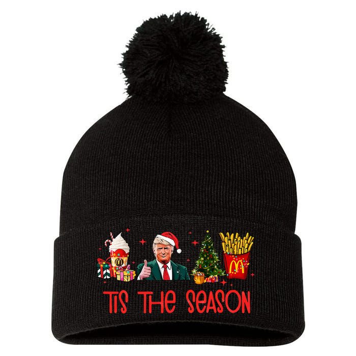 Humorous Donald Trump Tis The Season Trump Christmas Pom Pom 12in Knit Beanie