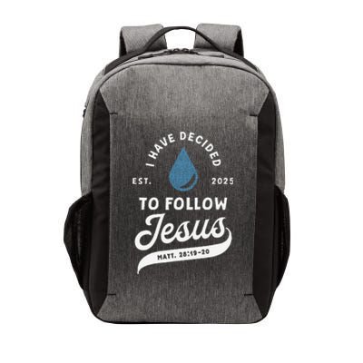 Have Decided To Follow Jesus Baptism Baptized Christian 2025 Vector Backpack