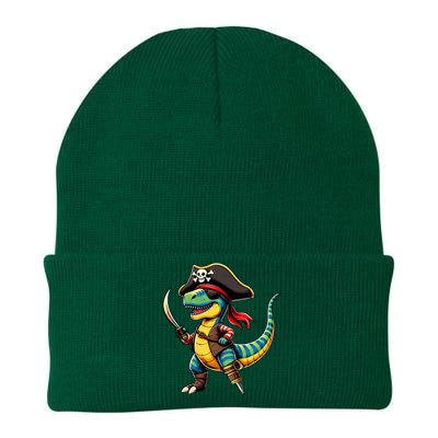 Halloween Dinosaur Trex Pirate Knit Cap Winter Beanie