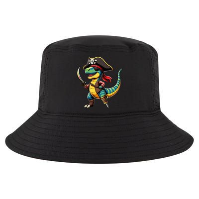 Halloween Dinosaur Trex Pirate Cool Comfort Performance Bucket Hat