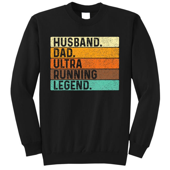 Husband Dad Ultra Running Ultramarathon Mountain Runner Sweatshirt