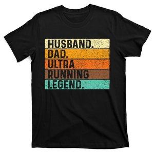 Husband Dad Ultra Running Ultramarathon Mountain Runner T-Shirt