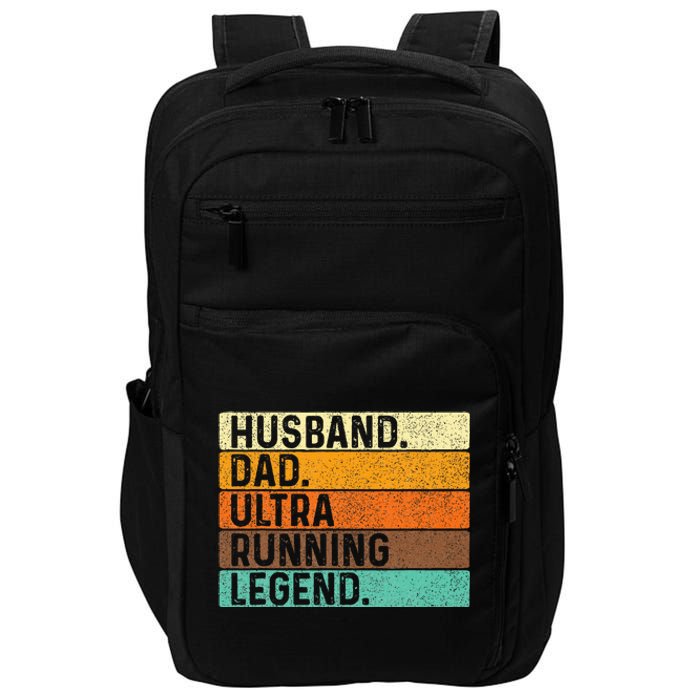 Husband Dad Ultra Running Ultramarathon Mountain Runner Impact Tech Backpack