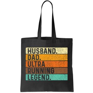 Husband Dad Ultra Running Ultramarathon Mountain Runner Tote Bag