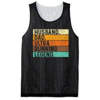 Husband Dad Ultra Running Ultramarathon Mountain Runner Mesh Reversible Basketball Jersey Tank