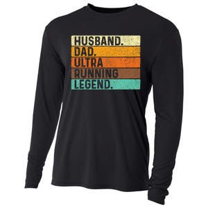 Husband Dad Ultra Running Ultramarathon Mountain Runner Cooling Performance Long Sleeve Crew