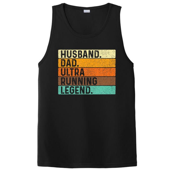 Husband Dad Ultra Running Ultramarathon Mountain Runner PosiCharge Competitor Tank