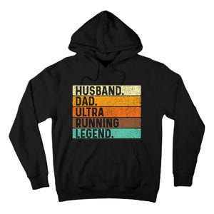 Husband Dad Ultra Running Ultramarathon Mountain Runner Tall Hoodie