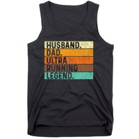 Husband Dad Ultra Running Ultramarathon Mountain Runner Tank Top