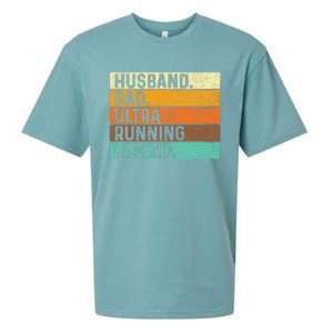 Husband Dad Ultra Running Ultramarathon Mountain Runner Sueded Cloud Jersey T-Shirt