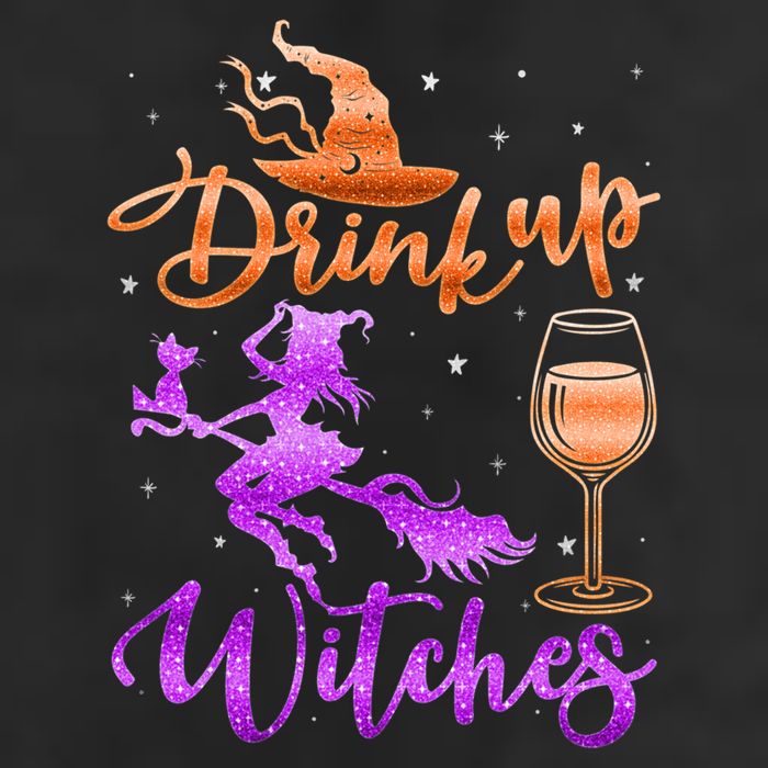 Halloween Drink Up Witches Costumes Wine Lovers Hallowine 11oz C Handle Ceramic Mug