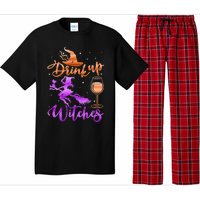 Halloween Drink Up Witches Costumes Wine Lovers Hallowine Pajama Set