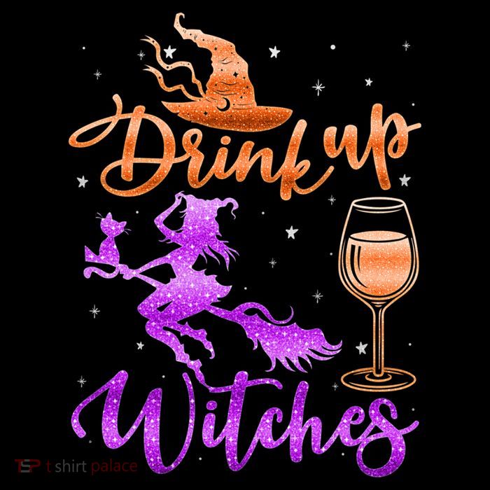 Halloween Drink Up Witches Costumes Wine Lovers Hallowine Youth Performance Sprint T-Shirt