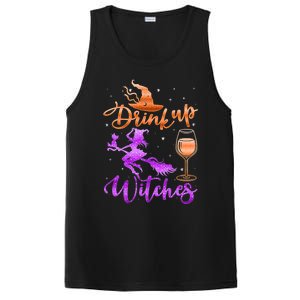 Halloween Drink Up Witches Costumes Wine Lovers Hallowine PosiCharge Competitor Tank