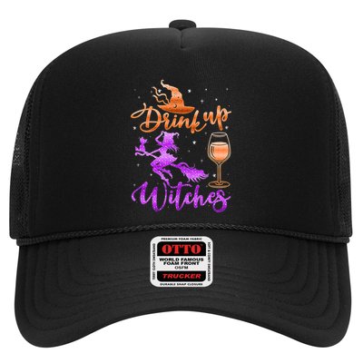 Halloween Drink Up Witches Costumes Wine Lovers Hallowine Trucker Hat