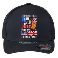 Hot Dog Until My Wiener Comes Out Funny Hot Dog 4Th Of July Flexfit Unipanel Trucker Cap
