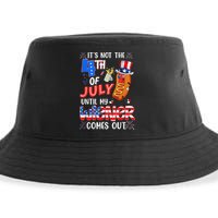 Hot Dog Until My Wiener Comes Out Funny Hot Dog 4Th Of July Sustainable Bucket Hat
