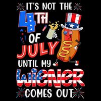 Hot Dog Until My Wiener Comes Out Funny Hot Dog 4Th Of July Sustainable Bucket Hat