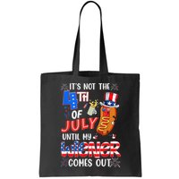 Hot Dog Until My Wiener Comes Out Funny Hot Dog 4Th Of July Bag