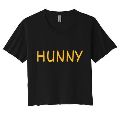 Hunny ! Dress Up As A Special Bear! Halloween Costume! Crop Top