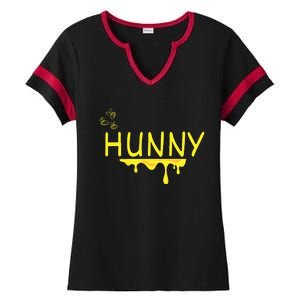 Hunny ! Dress Up As A Special Bear Halloween Costume Ladies Halftime Notch Neck Tee