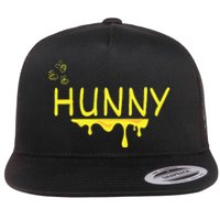 Hunny ! Dress Up As A Special Bear Halloween Costume Flat Bill Trucker Hat