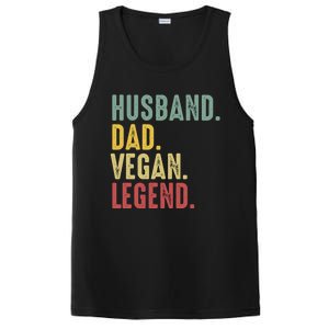 Husband Dad Vegan Legend Funny Best Father Daddy Marriage Gift PosiCharge Competitor Tank