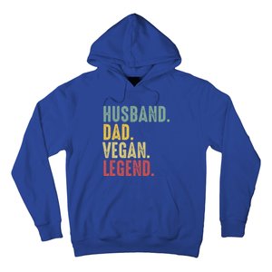 Husband Dad Vegan Legend Funny Best Father Daddy Marriage Gift Hoodie