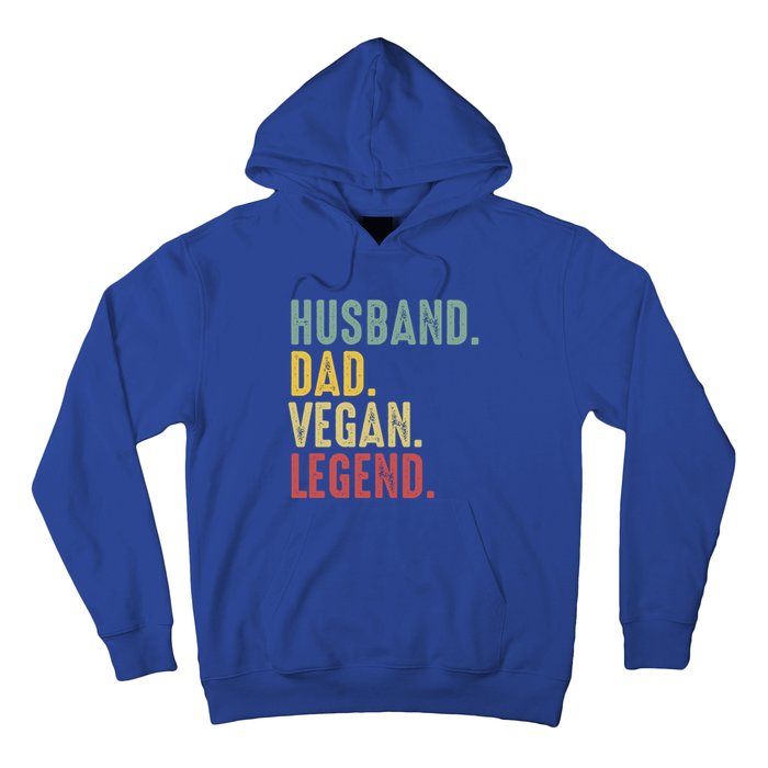 Husband Dad Vegan Legend Funny Best Father Daddy Marriage Gift Hoodie