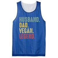 Husband Dad Vegan Legend Funny Best Father Daddy Marriage Gift Mesh Reversible Basketball Jersey Tank